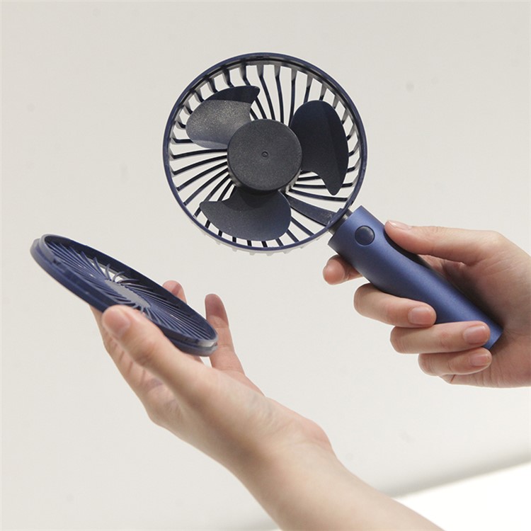 S810 Portable USB Cooling Fan Handheld Mini Fan - Blue-6