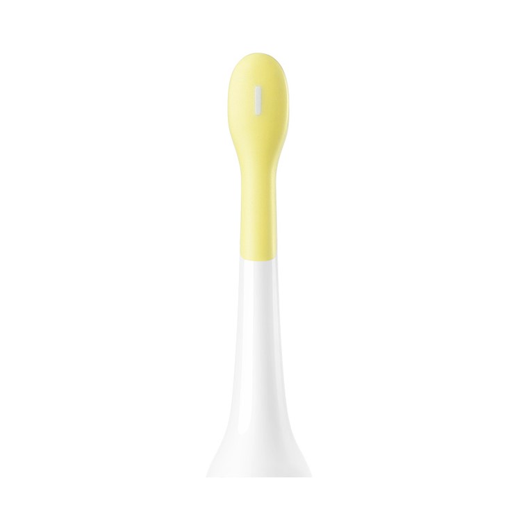 2Pcs/Set XIAOMI SOOCAS C1 Children's Sonic Electric Toothbrush Heads - Yellow-4