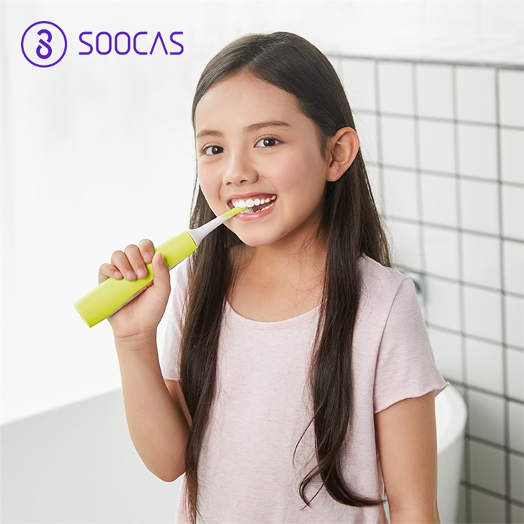 XIAOMI SOOCAS C1 Children's Sonic Electric Toothbrush - Yellow-6