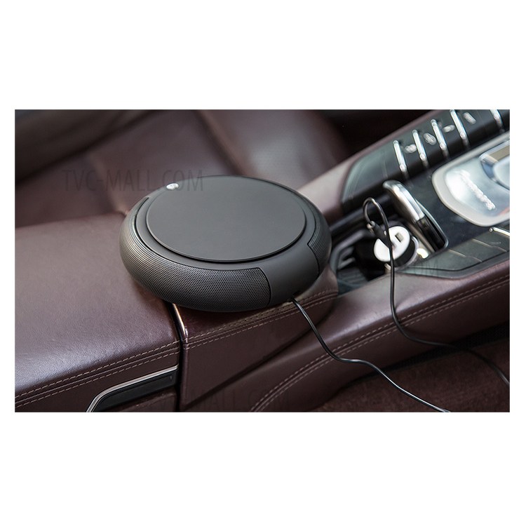 Car Air Purifier Air Freshener Air Cleaner Ionizer Oxygen Bar with USB Car Charger (LEDI-115) - Black-6