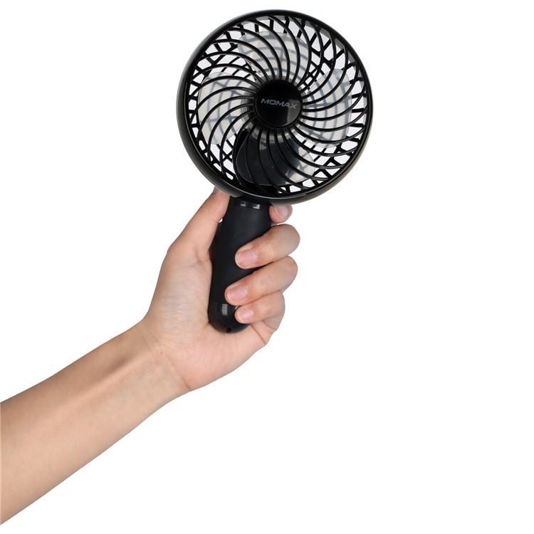 MOMAX iFan Detachable Power Bank Handheld Mini Fan - Black-11