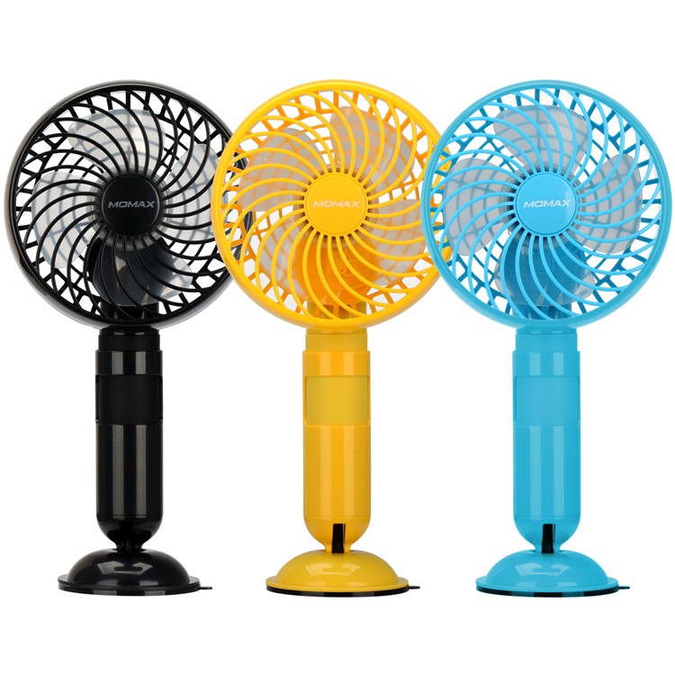 MOMAX iFan Detachable Power Bank Handheld Mini Fan - Black-13