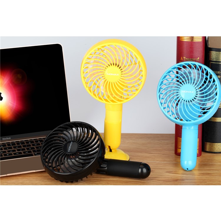 MOMAX iFan Detachable Power Bank Handheld Mini Fan - Black-15