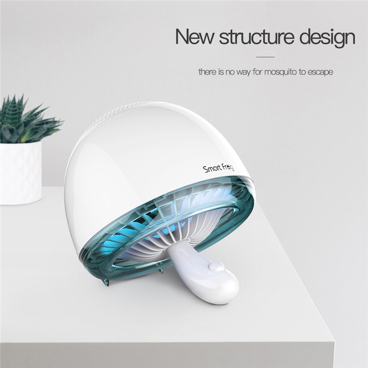 SMART FROG Mushroom Shape UV Mosquito Killer Lamp Quiet Working Electronic Mosquito Killer - EU Plug-2