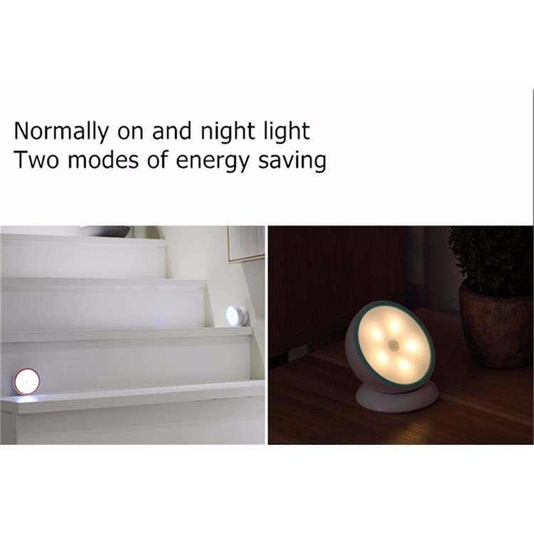 Small Night Light Motion Activated Cordless Sensor Light - Light Color: Warm White-2