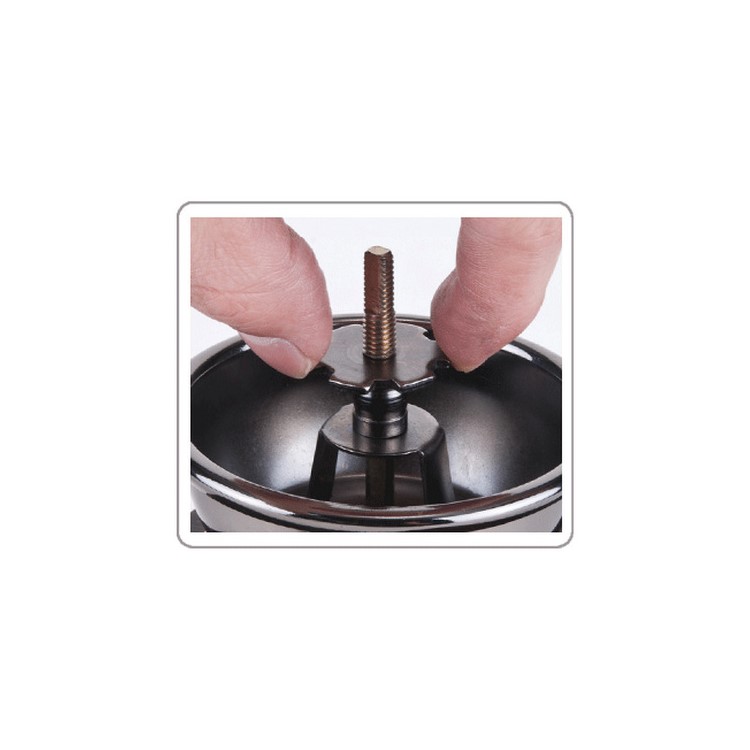 Manual Classic Coffee Bean Grinder Hand Grinding Machine - Dark Brown-11
