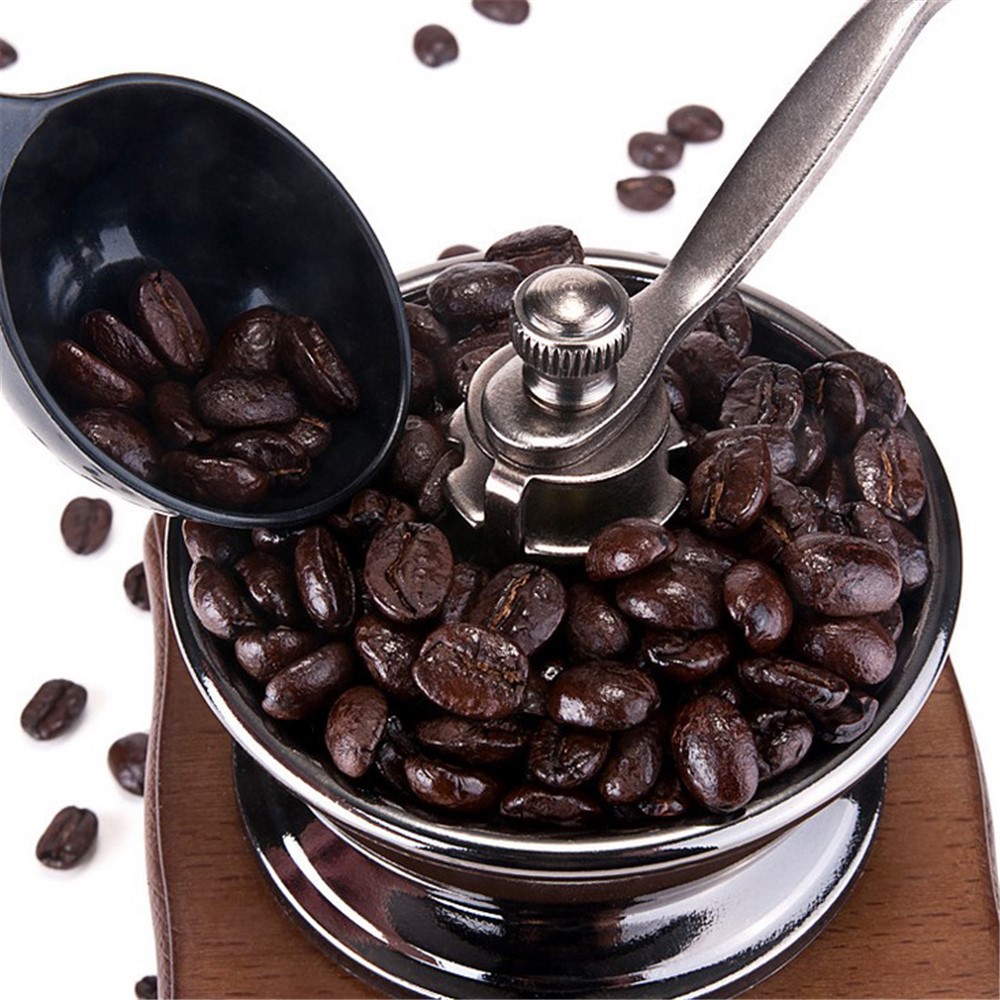 Handkaffeemühle Manuelle Schleifmaschine - Braun-3