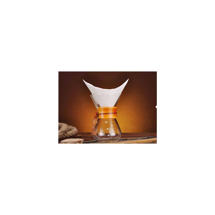 Kaffeefilter Ungebleichtes Quadratisches Naturpapier (40pcs / Lot)-8