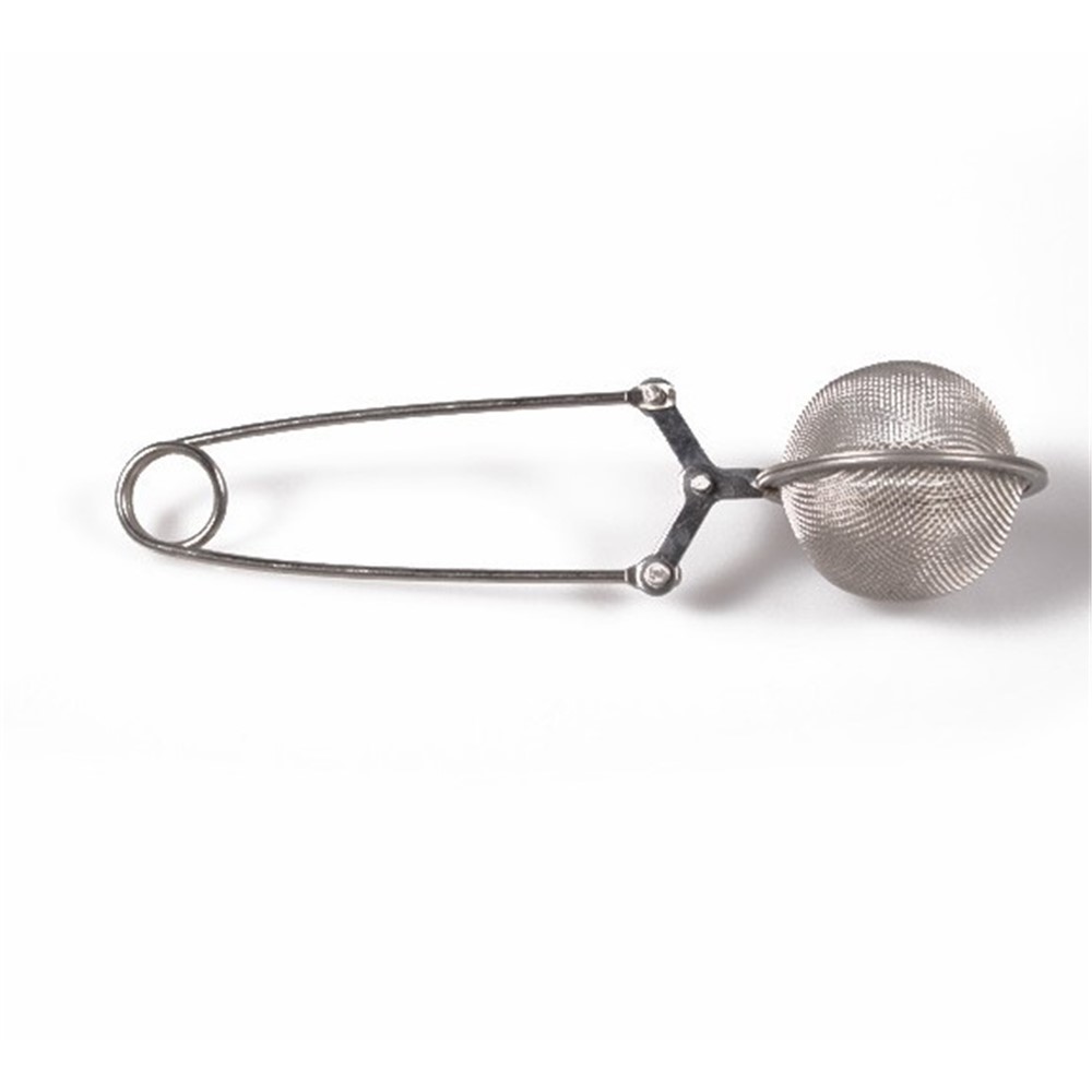 Filtro de infusión de bola de té con malla de acero inoxidable-2