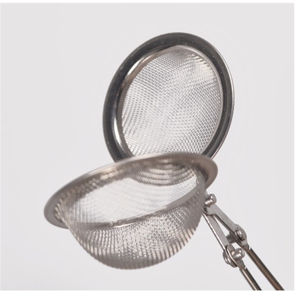 Filtro de infusión de bola de té con malla de acero inoxidable-5