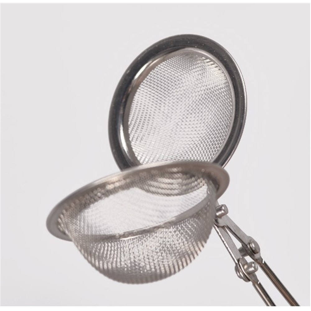 Edelstahl -schnappnetz -tee -kugel -infuser -filter