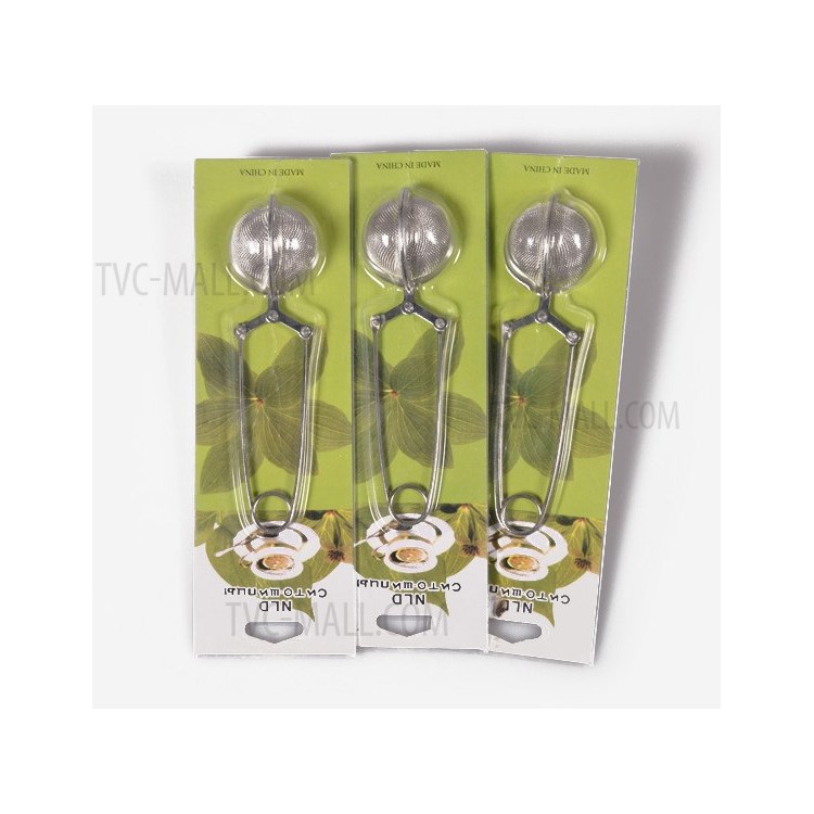 Filtro de infusión de bola de té con malla de acero inoxidable-6