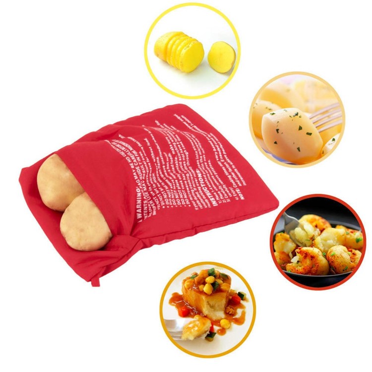 Potato Express Microwave Potato Cooker Bag-10