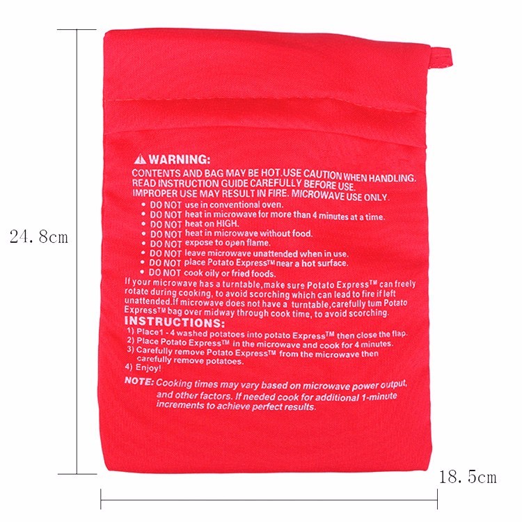 Potato Express Microwave Potato Cooker Bag-3