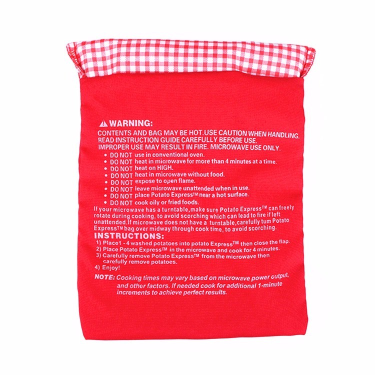Potato Express Microwave Potato Cooker Bag-4