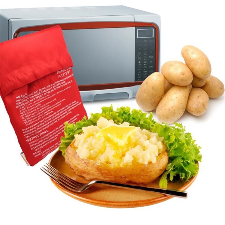 Potato Express Microwave Potato Cooker Bag-8