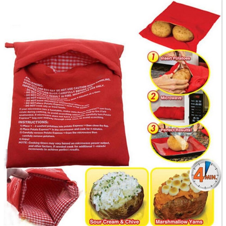 Potato Express Microwave Potato Cooker Bag-9