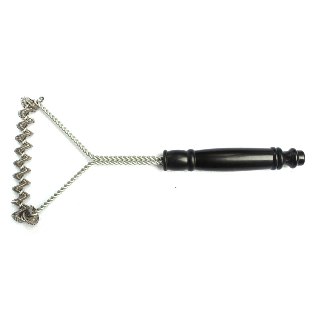 WH-BR007 Outdoors Steel Wire BBQ Grill Cleaning Brush, Size: 32 x 15cm-3