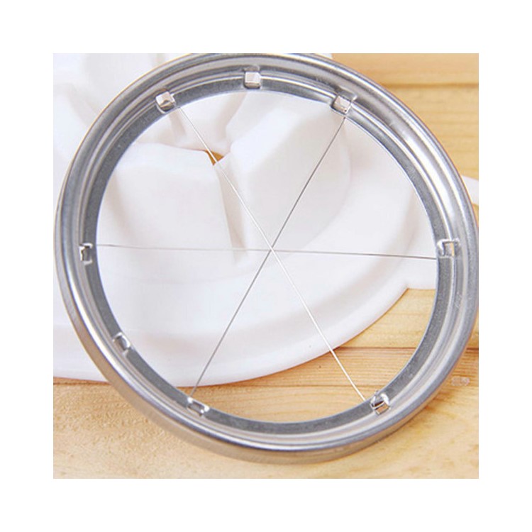 Non-toxic Kitchen Tool Stainless Steel Egg Cutter-4