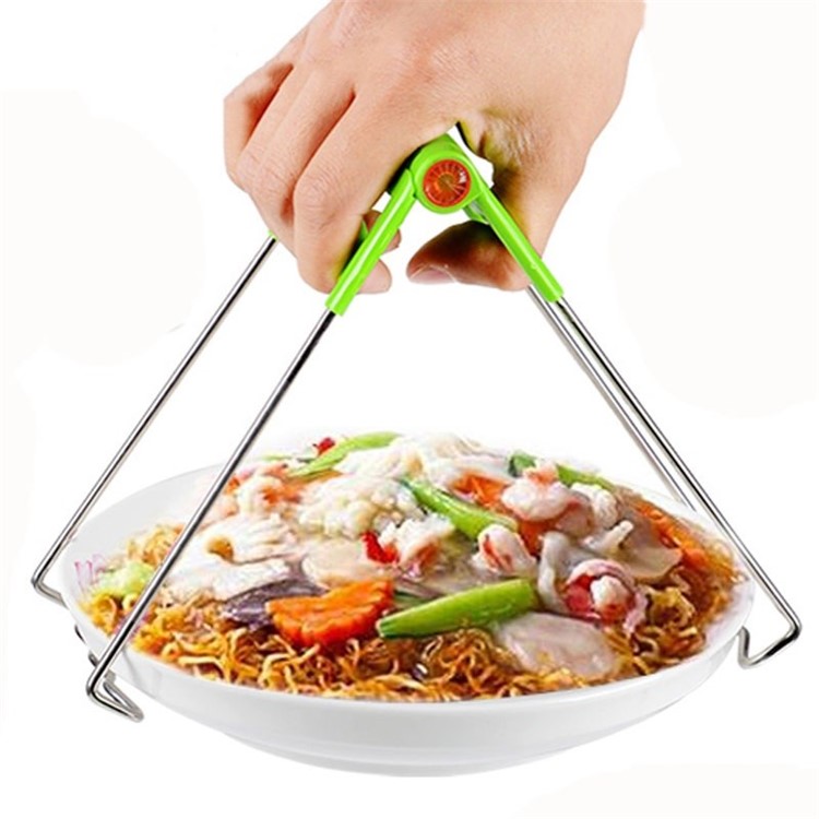 Multi-functional Stainless Steel Bowl Griping Tool Universal Anti-scald Bowl Pots Plates Clip-3