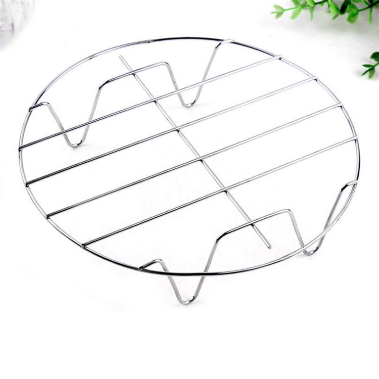 3Pcs/Set 6-inch+7-inch+8-inch Stainless Steel Steamer Racks Kitchen Cookware Trivets-8