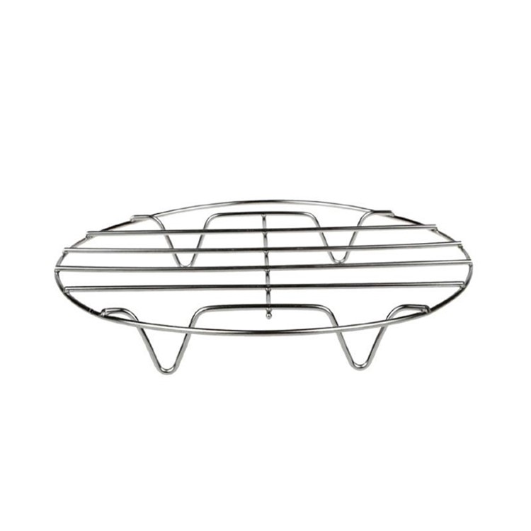 3Pcs/Set 6-inch+7-inch+8-inch Stainless Steel Steamer Racks Kitchen Cookware Trivets-9