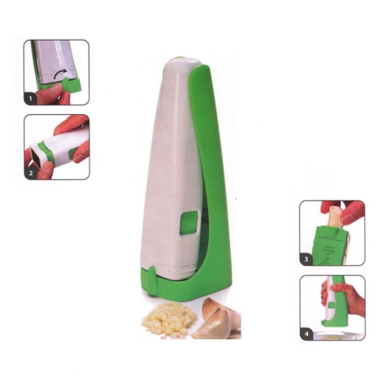 Stainless Steel Garlic Press Mincer Kitchen Tool-1
