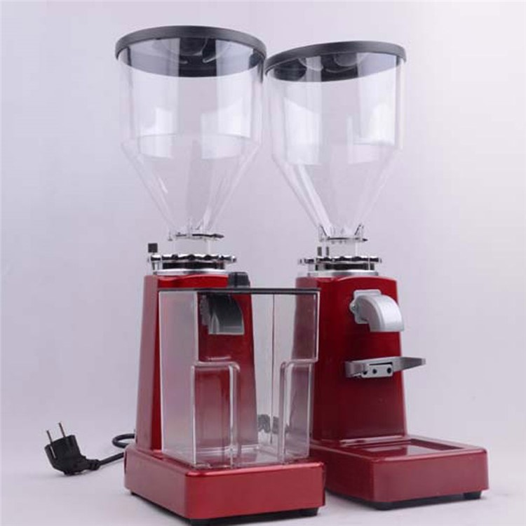 Grão de grãos de café tipo L-BEANS Electric Italian com caixa de pó SD-918L - vermelho / EU vela-3