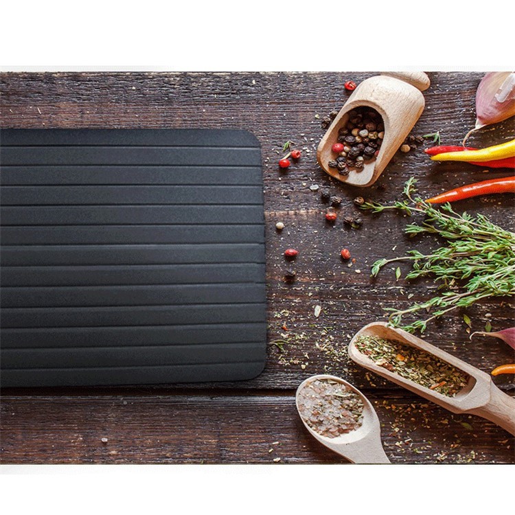 Safe and Fast Defrosting Tray Meat Food Fast Defrosting Tray Kitchen Tools, Size: 23 x 16.5 x 0.2cm-9
