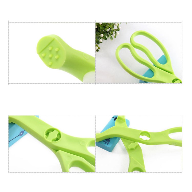 Multifunctional Feeding Milk Bottle Clamp Skidproof Infant Baby Bottle Clip Sterilizer Clip - Green-5