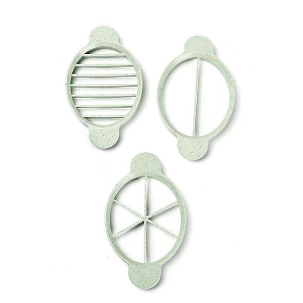 Multifunktionale Weizenstroh Eierschneider Cutter Essen Teiler Küchenutensilien-6