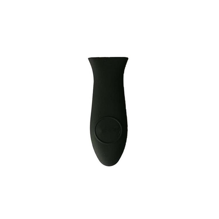 Heat Insulation Anti-scalding Anti-slip Silicone Pot Handle Cover - Black-2