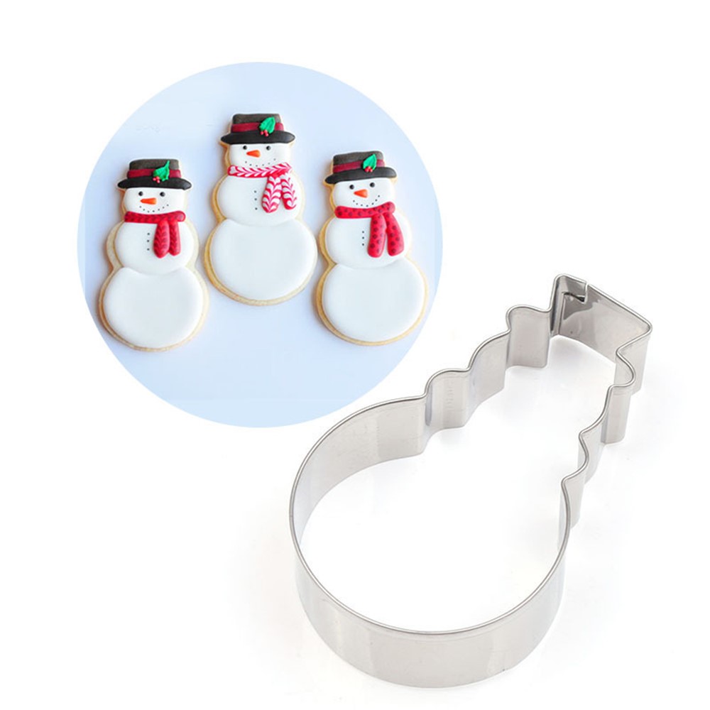 14pcs / Set Galleta De Acero Inoxidable Navidad Vacaciones De Navidad Cookies Molds Herramienta