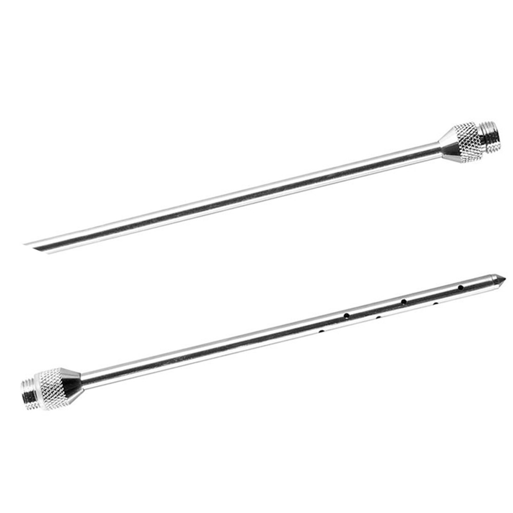 2-Ounce Marinade Injector Stainless Steel Flavor Seasoning BBQ Brine Needle-9