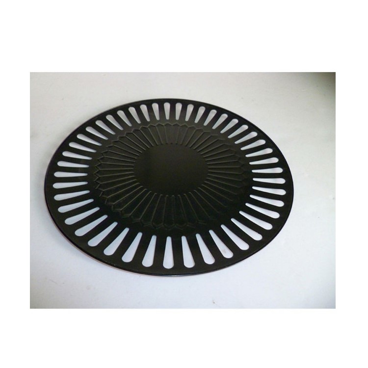 nicht...-Stick Rauchfrei Indoor Barbecue Elektrischer Gas Grill Pan-13
