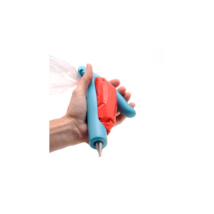 DIY Decorating Pen Icing Piping Bag Nozzle Tips Fondant Cake Sugar Tool Set-5