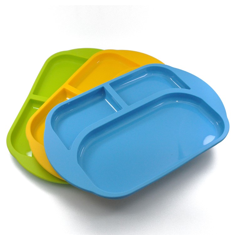 WINLY Non-slip Silicone Kids Placemat Baby Feeding Placemat - Yellow-2