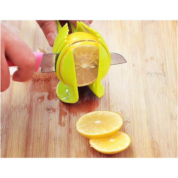 Handheld Kitchen Fruit Slicer Vegetable Lemon Tomato Circular Slicer-14