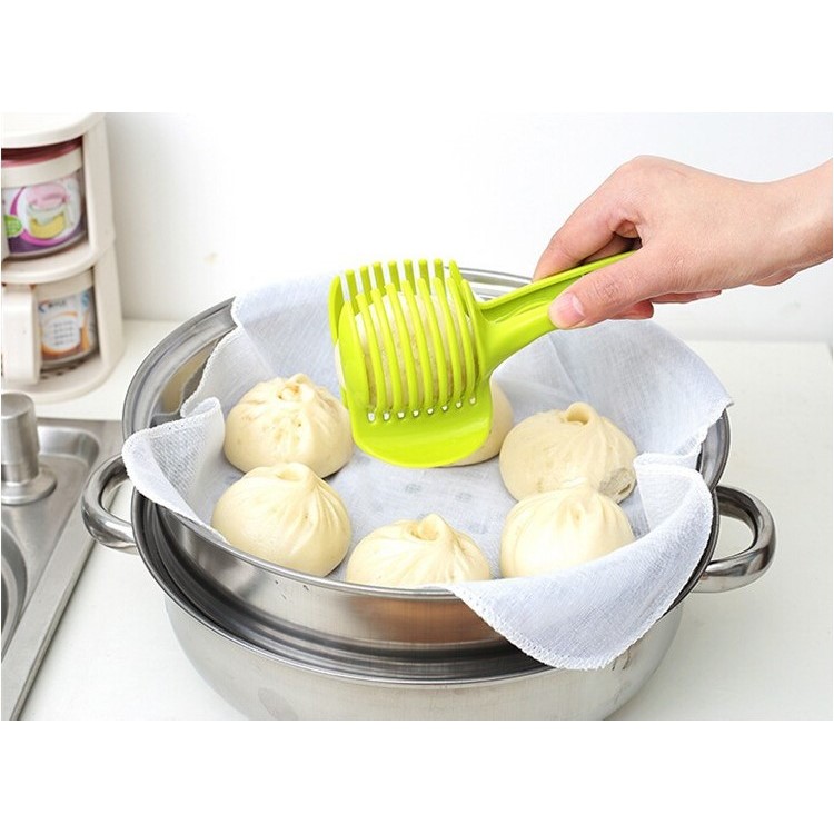 Handheld Kitchen Fruit Slicer Vegetable Lemon Tomato Circular Slicer-16