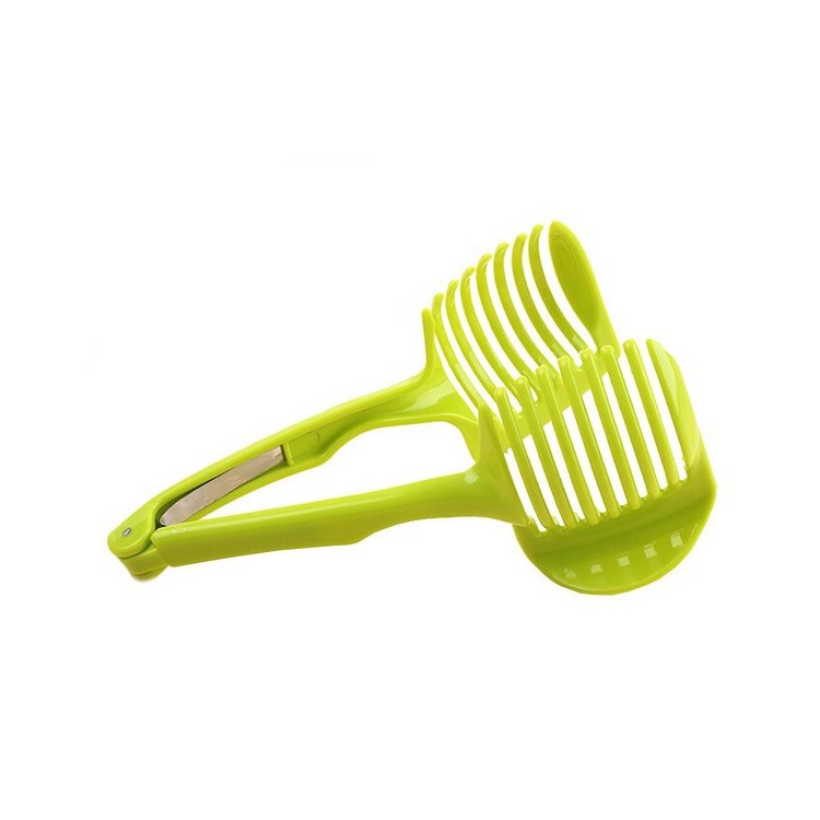 Handheld Kitchen Fruit Slicer Vegetable Lemon Tomato Circular Slicer-8