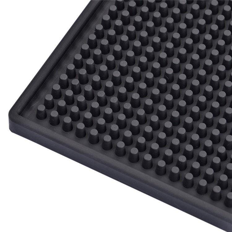 Environment-friendly Dish Drying Mat Kitchen Drain Pad, Size: 45 x 30 x 1cm - Black-4