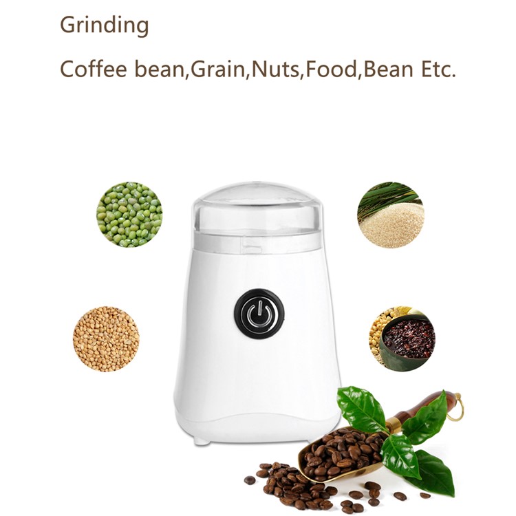 Mini Household Electric Coffee Bean Miller for Grain Coffee Bean etc. - Black / EU Plug-7