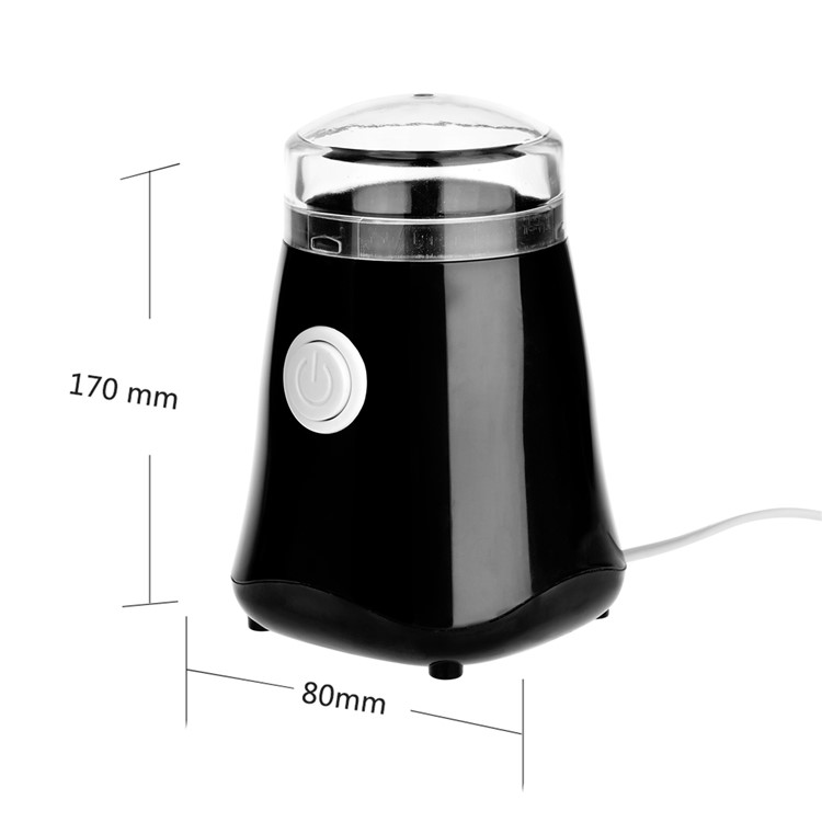 Mini Household Electric Coffee Bean Miller for Grain Coffee Bean etc. - Black / EU Plug-8