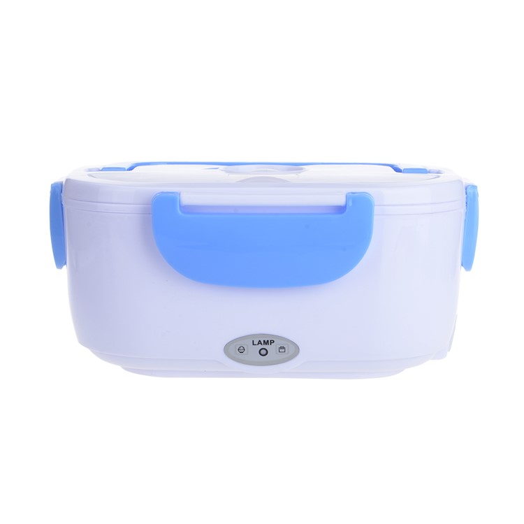 Mini Portable Rectangular Power Saving Electric Meal Box Heating Lunch Box - Blue / EU Plug-4