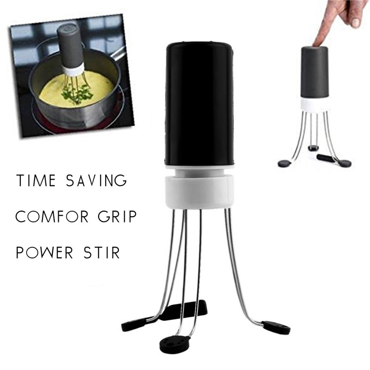 Stir Crazy 3 Feet Home Automatic Hands Free Sauce Stirrer - Black-2