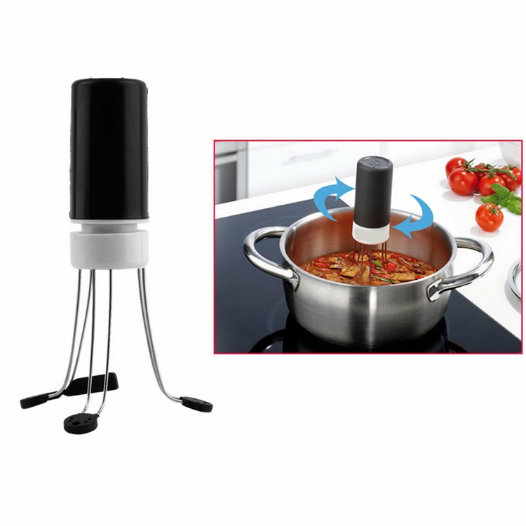 Stir Crazy 3 Feet Home Automatic Hands Free Sauce Stirrer - Black-7