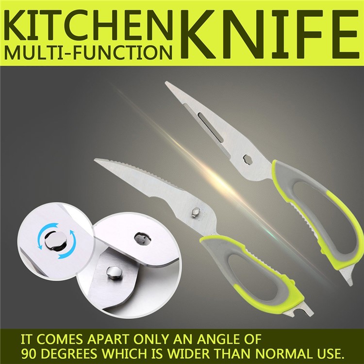 Multi-function Kitchen Shears Heavy Duty Stainless Steel with Magnetic Holder-20