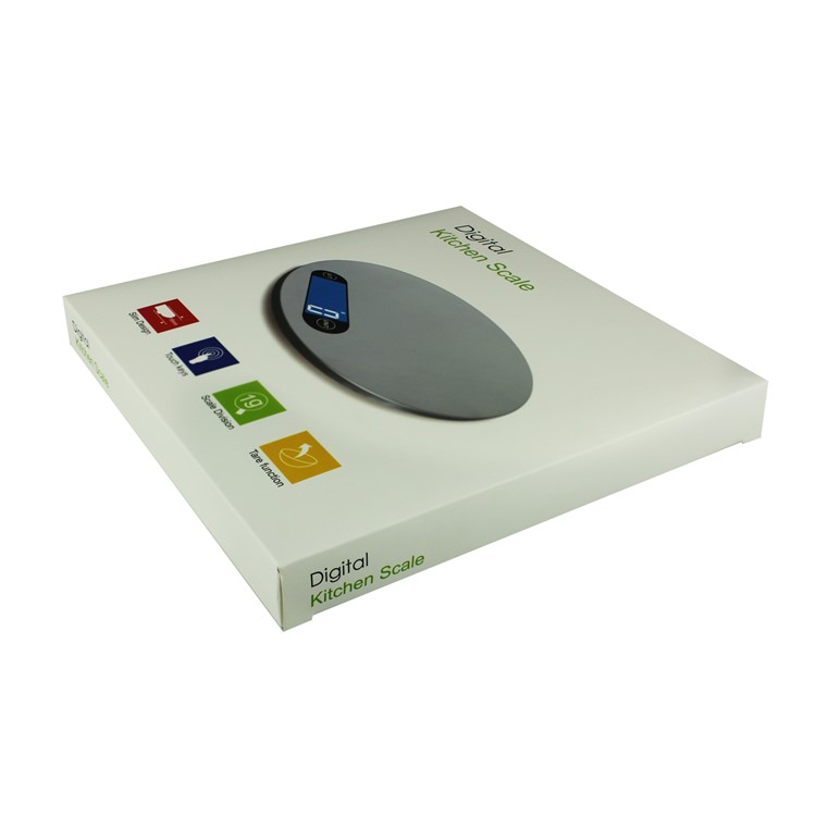 5000g/1g Stainless Steel 304 Kitchen Electronic Scales with LCD Digital Display - Silver-13