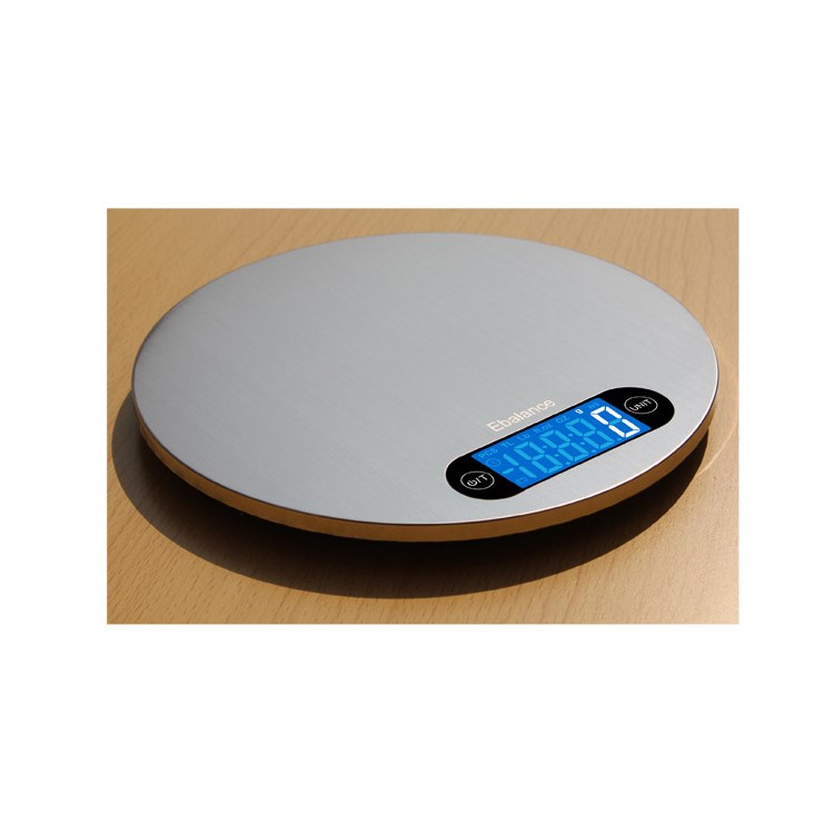 5000g/1g Stainless Steel 304 Kitchen Electronic Scales with LCD Digital Display - Silver-7