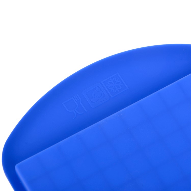 Mini Square 160 Silicone Ice Cube Mould Easy-Release Silicone Ice Cube Tray - Blue-10